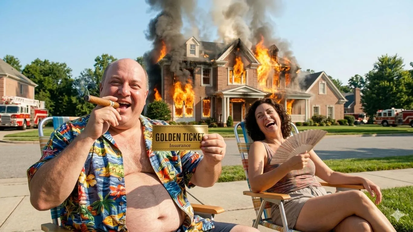 Spot "Golden ticket Insurance"